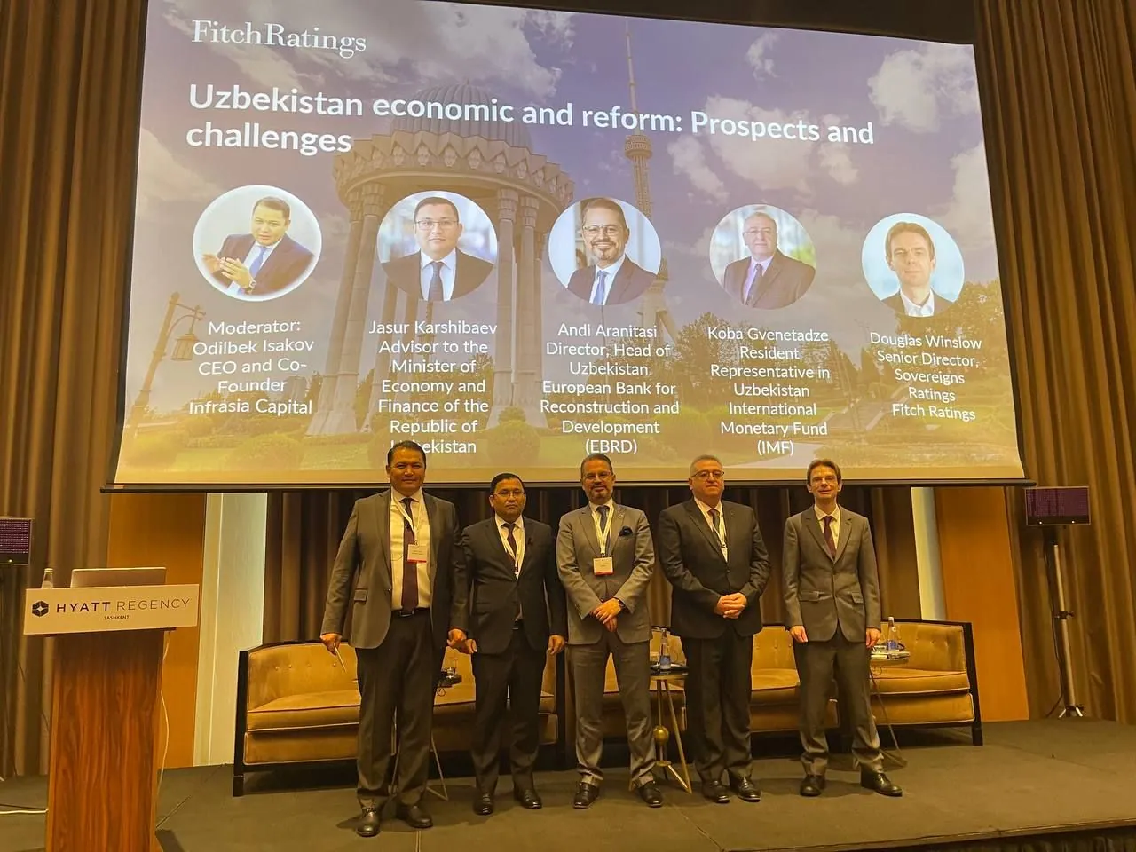 Fitch on Uzbekistan Forum Panel